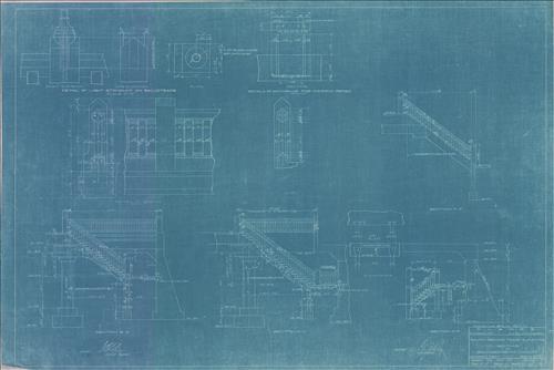 20189.BL-(GROUP 1) South Orange, NJ--South Orange Track Elevation [1914-1915]