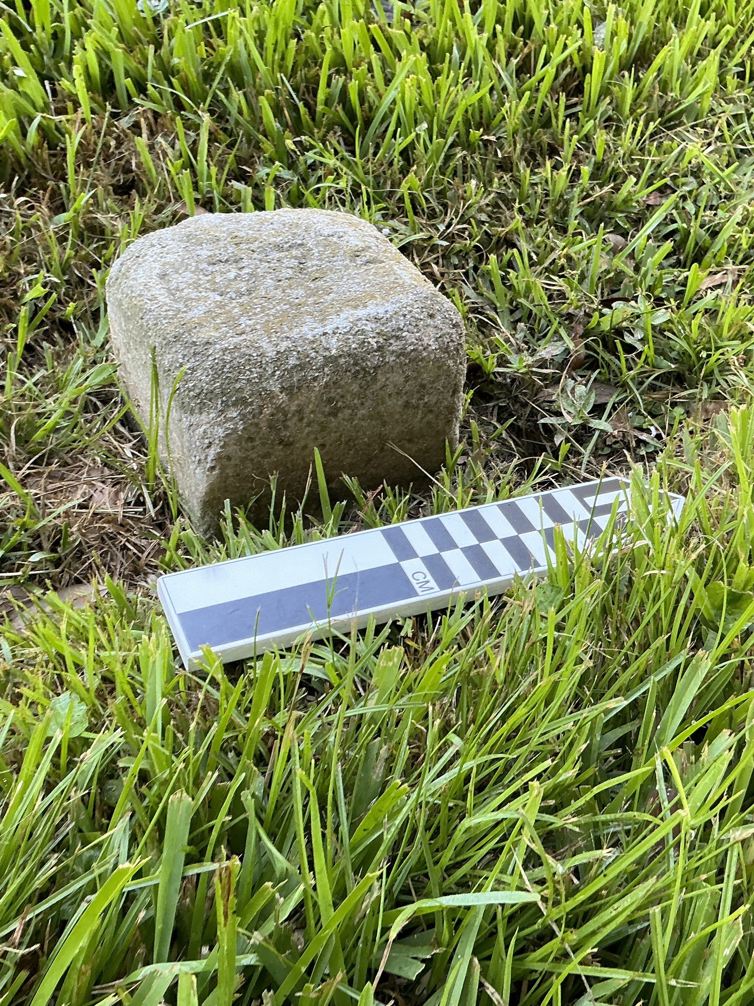 Extra image of flat marble marker
