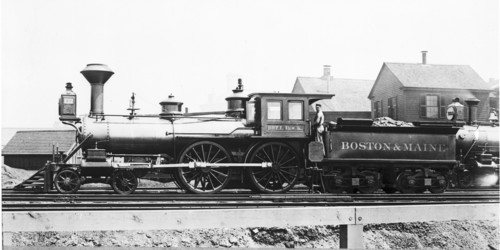 Boston & Maine no. 0132 [4-4-0] Bell Rock