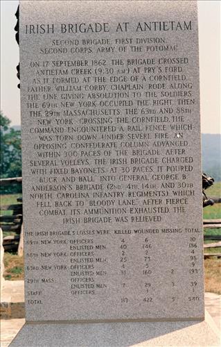 Irish Brigade Monument