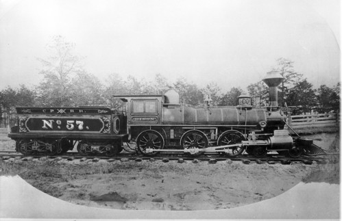 Central Pacific no. 0057 [4-6-0] Bison
