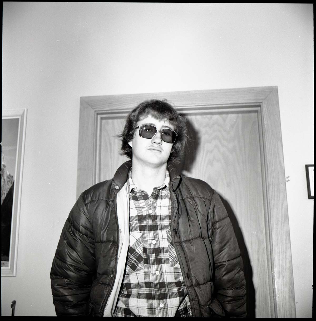 BW Photos of maintenance personnel.