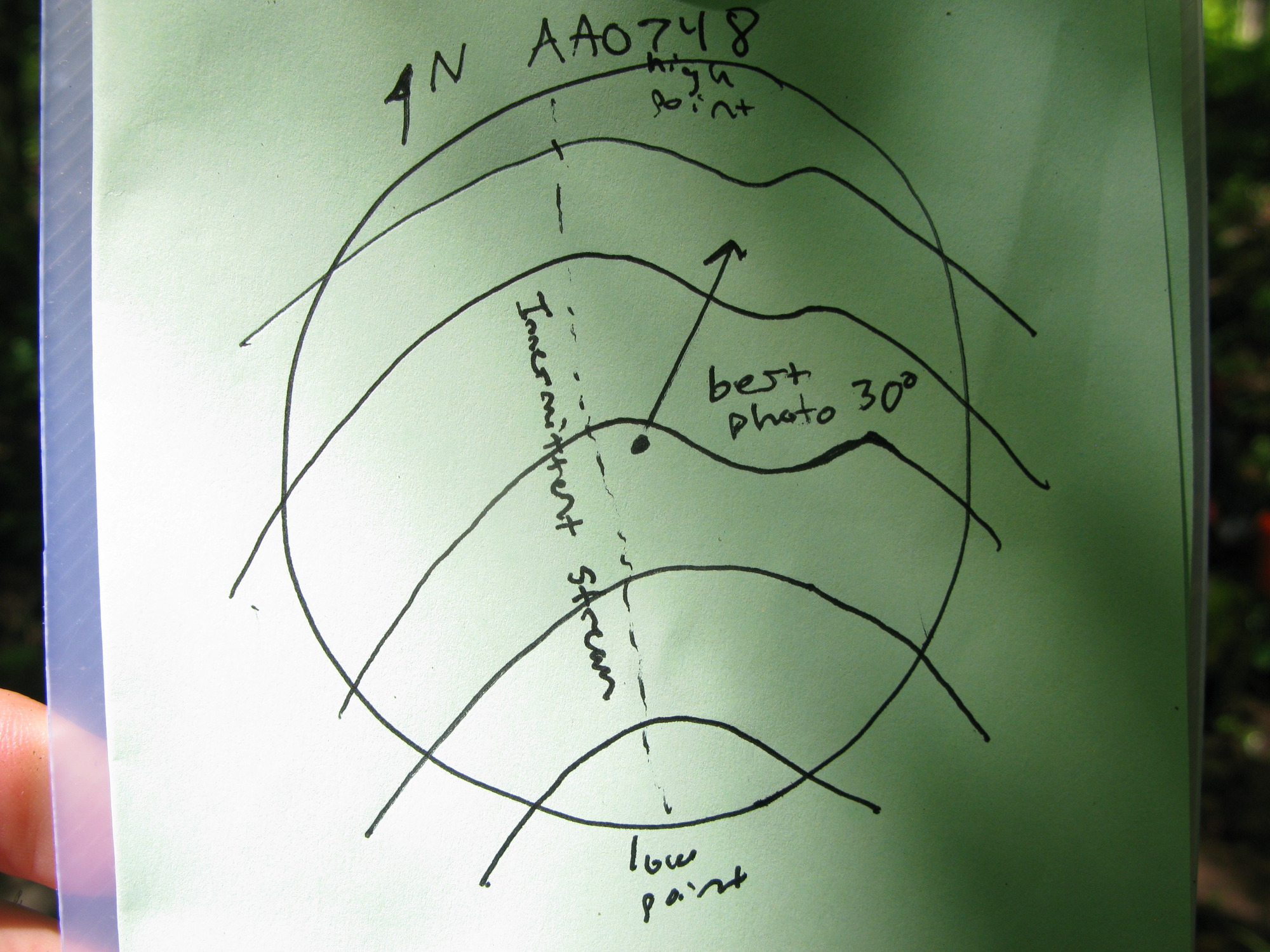 GRSM Accuracy Assessment. Plot Code: GRSM_AA_0748_7