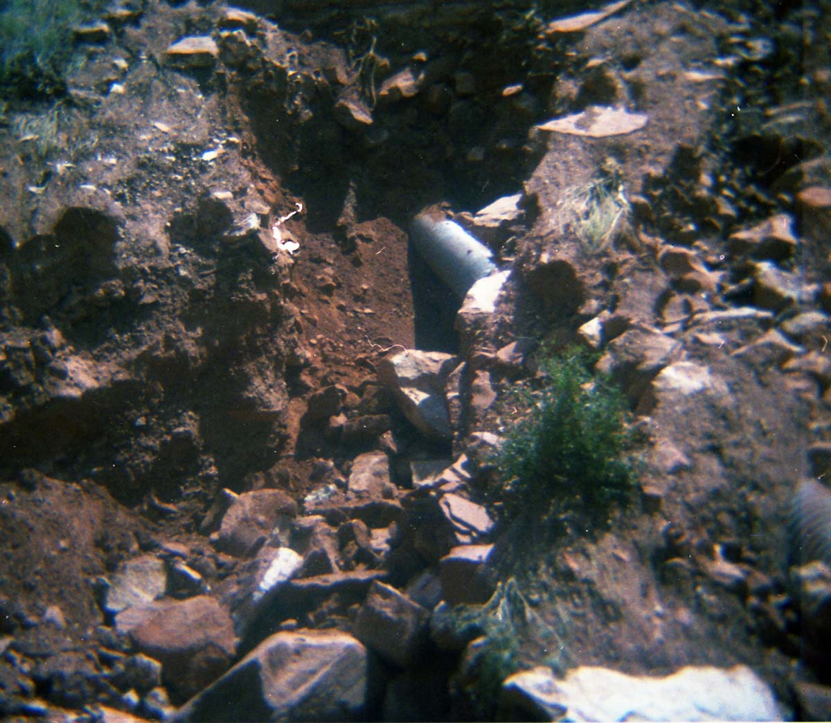 Color Photos of flood damage from the 1972 flood.