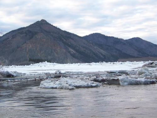 Boat Landing from parking area at top of ramp