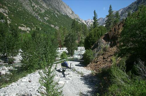Park helicopter lands in various types of terrain found in Sequoia and Kings Canyon National Parks, summers 2000-2003