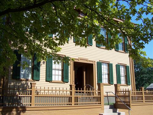 The Home of Abraham Lincoln, 1844-1861, as it appeared in August of 2007.  Part II