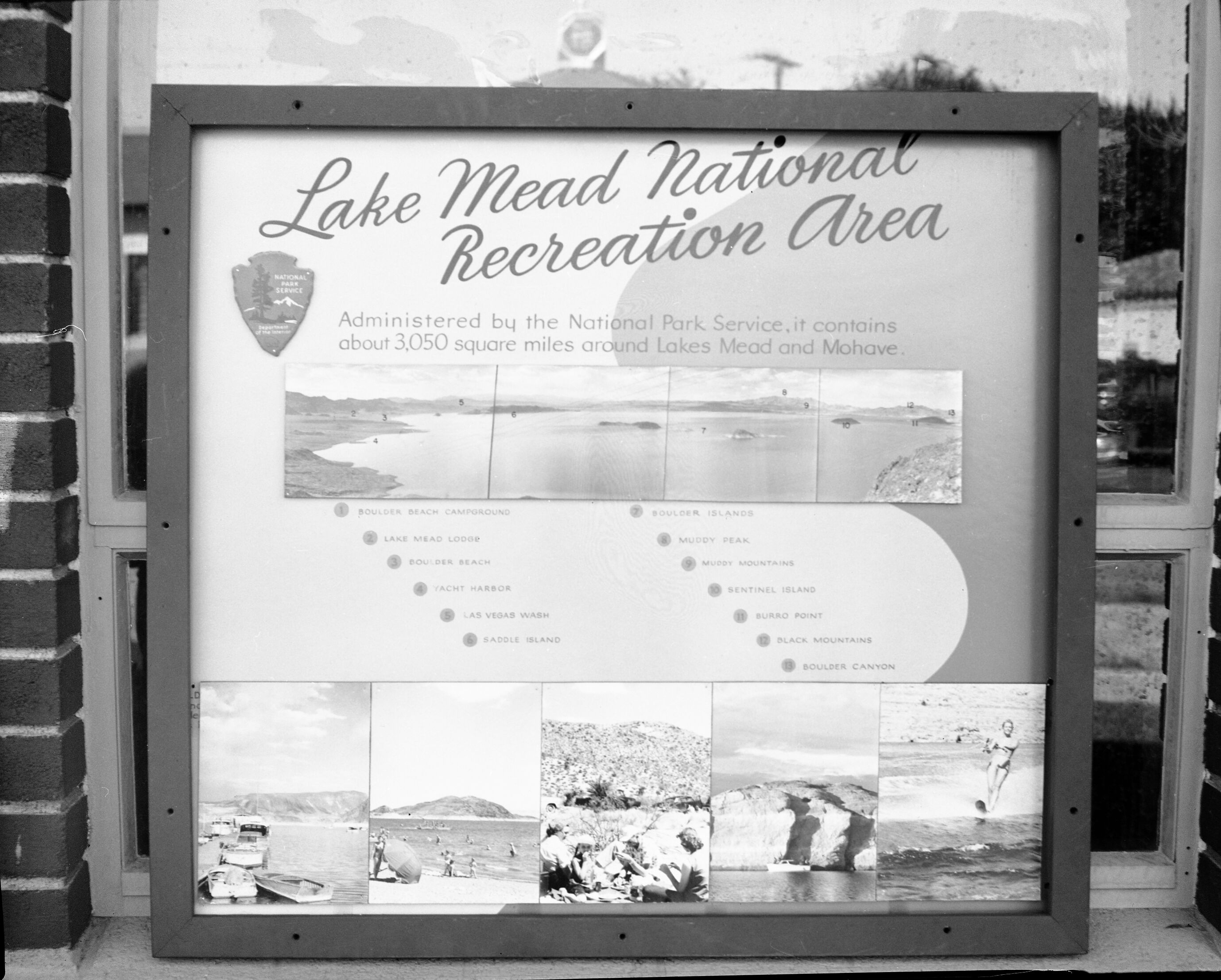 Wayside Exhibit "Lake Mead National Recreation Area"