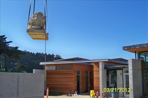 Lands End Lookout  Construction photos group 2