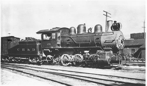 011/001.191--Cincinnati, Hamilton & Dayton Railroad Locomotives [Group 1]