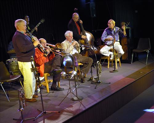 Musicians at the Peninsula Jazz Festival in Cuyahoga Valley National Park