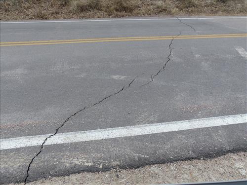 BADL-Loop Road Frost Heaves and Sunken Areas