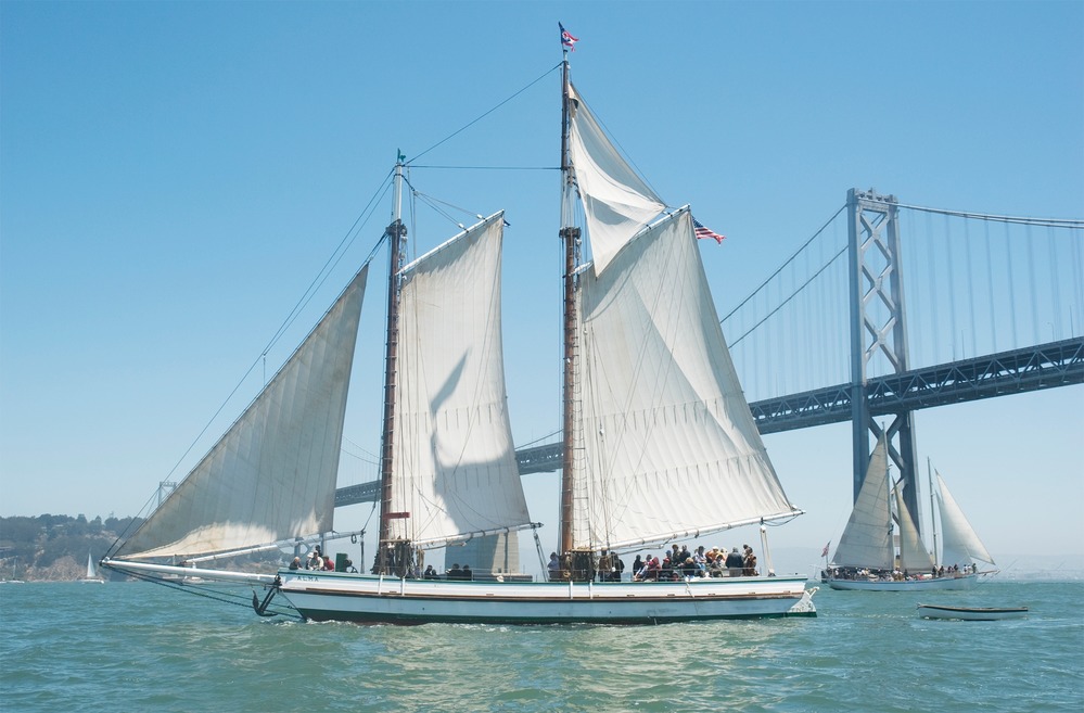 Alma sails in the annual Parade of Ships