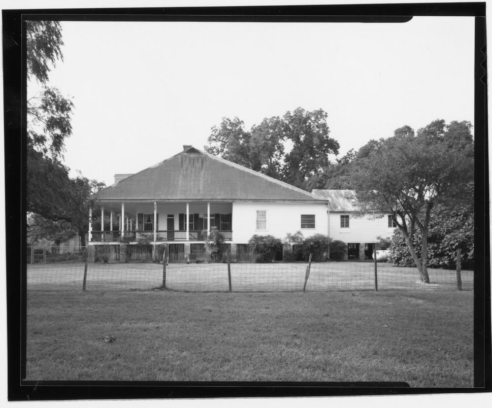 North side of main house