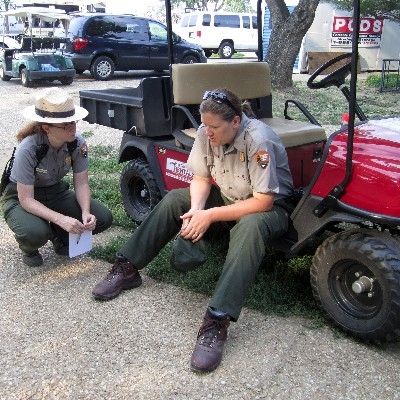In the field meeting