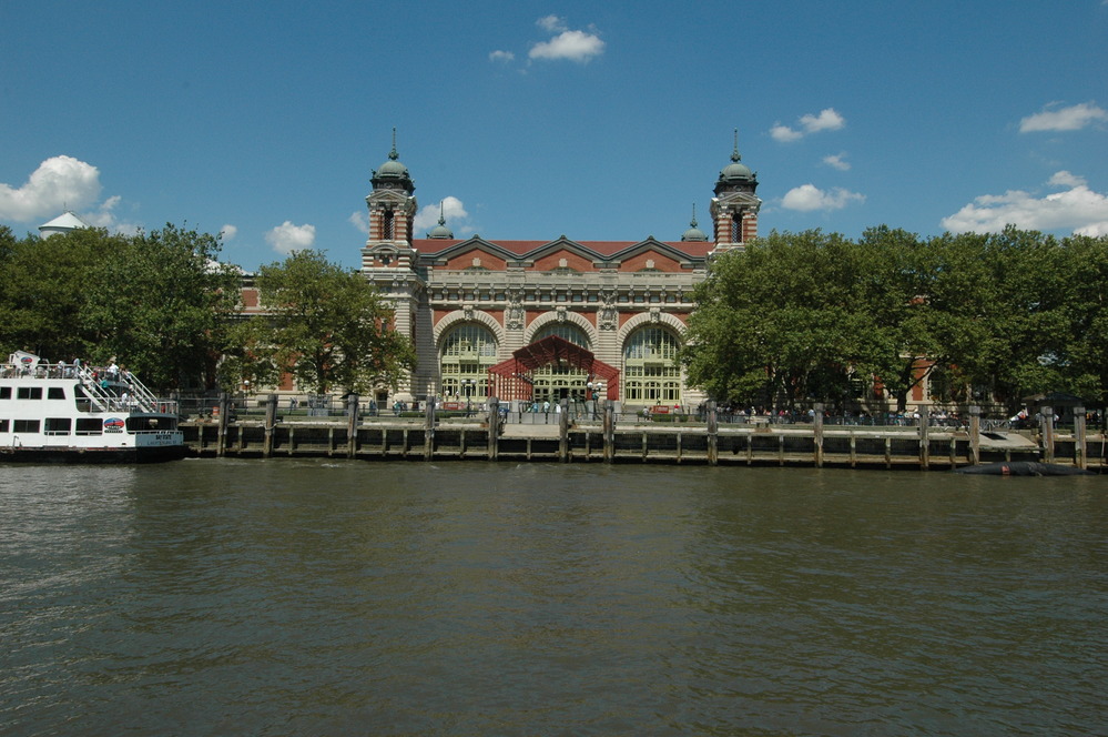 Ellis Island Canopy from South Side