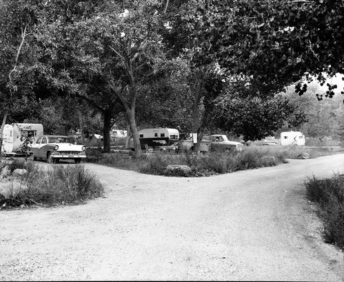 Visitor use, South Campground, Labor Day northern part of campground, all sites taken.