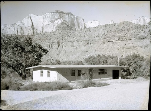 Construction of new residences in the Watchman Housing Area.