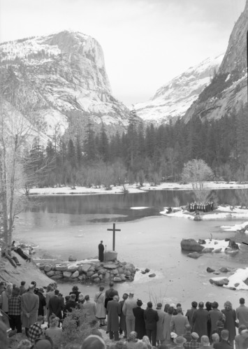 Easter Sunrise Service at Mirror Lake.