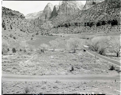 Proposed site for Mission 66 Visitor Center and Museum.