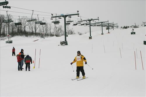 Special Olympics Ohio downhill skiing 2