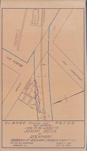 54196.BB--Leases and pipe crossing--Rockaway, NJ