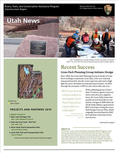 RTCA 2010 Utahs News