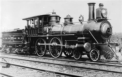 011/001.130--Central Railroad of New Jersey Railroad Locomotive [GROUP 03]