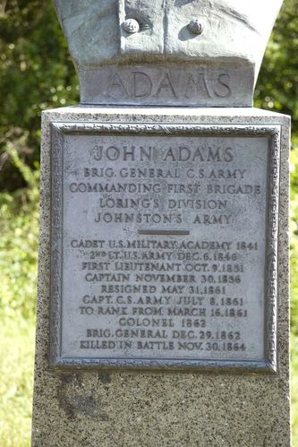 General John Adams Bust