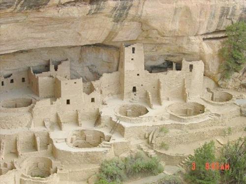 Photos of cliff dwelling ruins in the aftermath of the Long Mesa Fire, Mesa Verde National Park