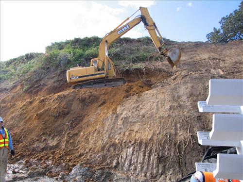 Rehabilitate Shoreline & Seawalls / Bluff Stabilization - Phase I