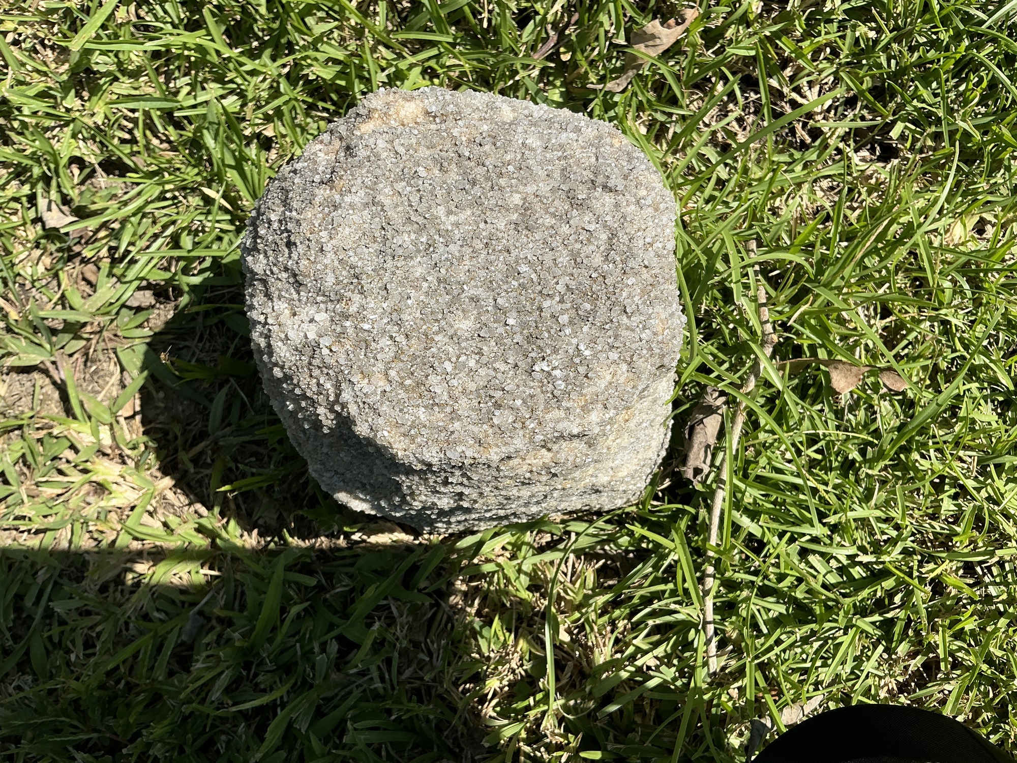 Top of flat marble marker