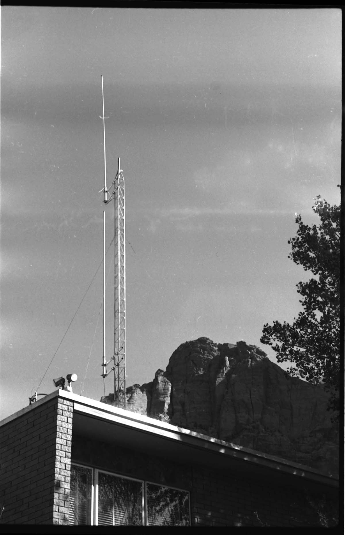 Top of the Visitor's Center.