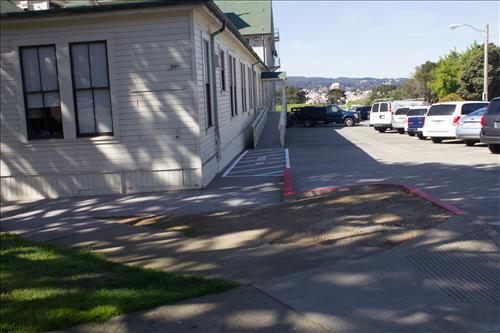 Construct an Improved Accessible Parking Space and Pathway to Park Headquarters and Visitor Center