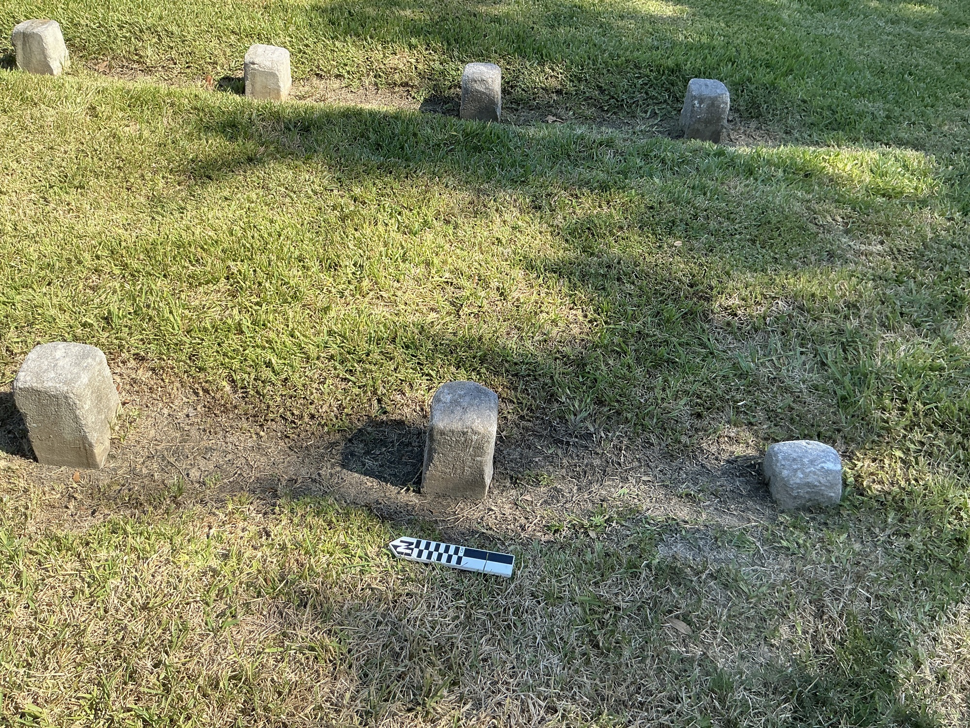 Extra image of flat marble marker