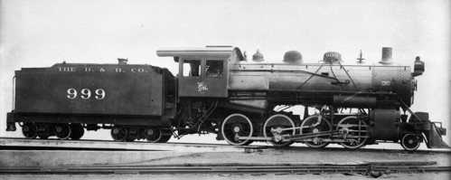 Delaware & Hudson no. 0999 [2-8-0]