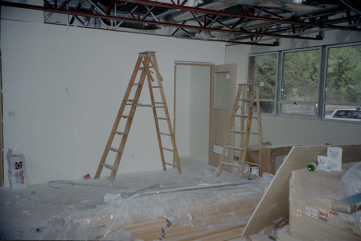 Park Headquarters Renovation: southwest offices, upper level.
