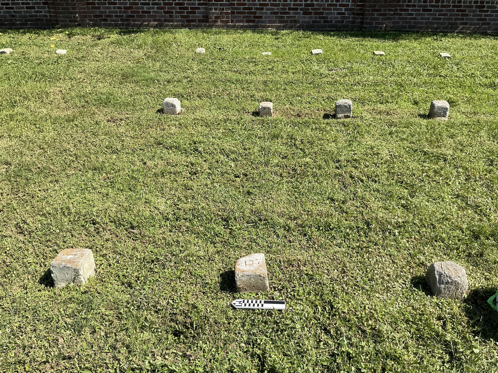 Extra image of flat marble marker