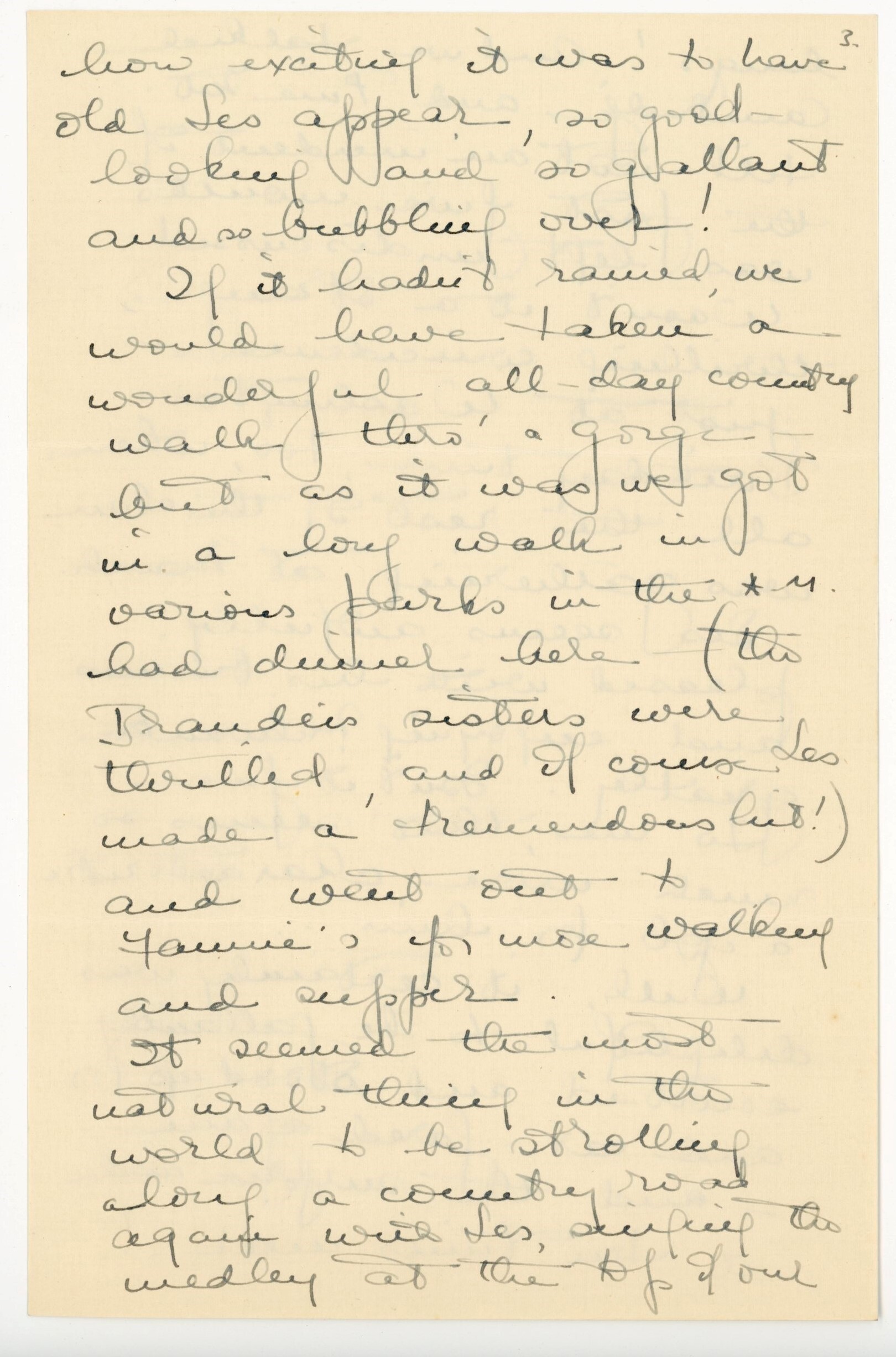 Manuscript letter