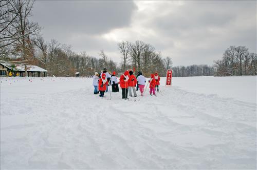 Ohio Winter Special Olympics at the Ledges in Cuyahoga Valley National Park