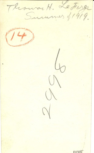 Thomas LaForge in a Leather Jacket