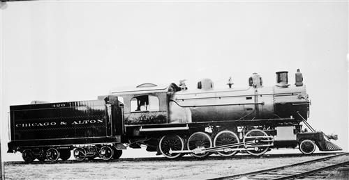 011/001.146--Chicago & Alton Railroad Locomotives [Group 3]