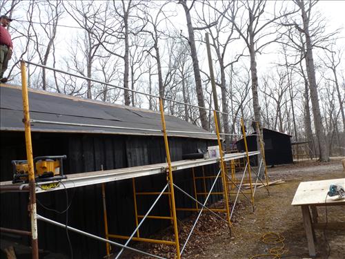Replace Roofs on 13 Structures Cabin Camp 3