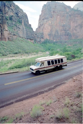 Color photos of the Shuttle Feasibility Study.