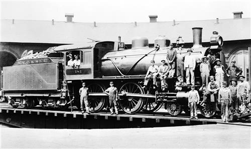 011/001.548--New York, Chicago & St. Louis Railroad Locomotives [Group 3]