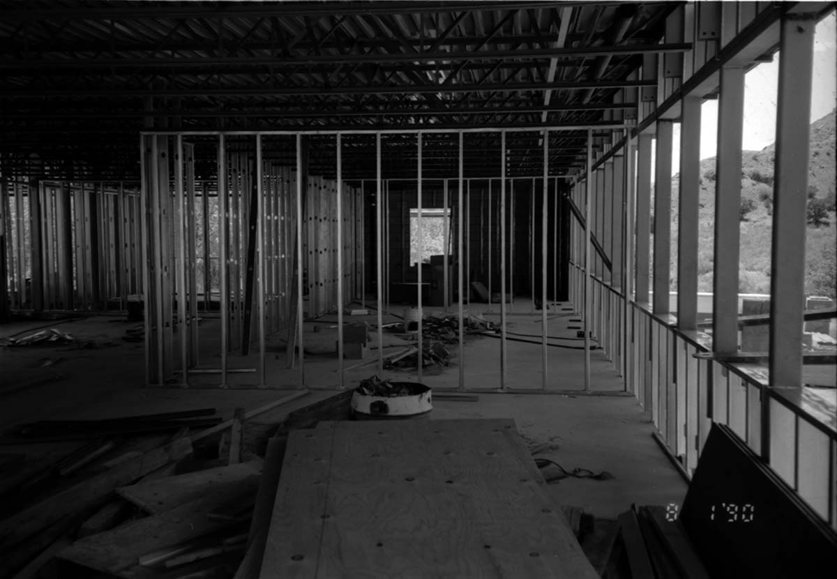 Construction of headquarters addition.