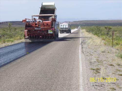 LAKE - Lake Mead National Recreation Area - American Recovery and Reinvestment Act (ARRA) - Park wide Roads Chip Seal and Micro Seal Project Photos.