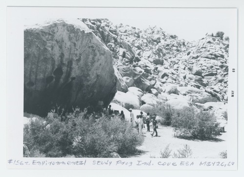 Black and white image of Environmental Study Program