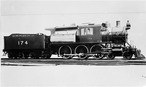 011/001.130--Central Railroad of New Jersey Railroad Locomotive [GROUP 03]