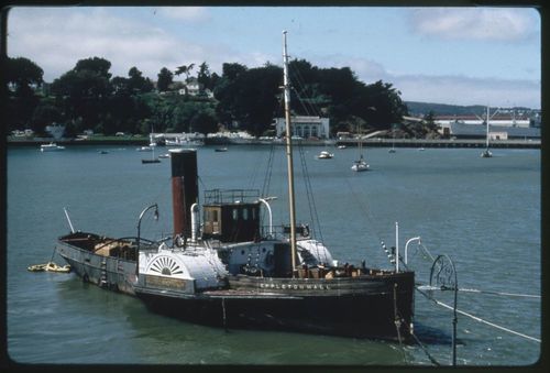 Various views of the Eppleton Hall (built 1914; tugboat) at and near the San Francisco Waterfront